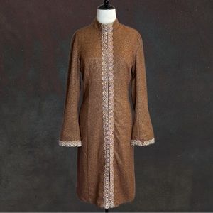 Hype Sparkly Pink & Gold Metallic Tunic Coat - Perfect for Cosplay - Sz 8